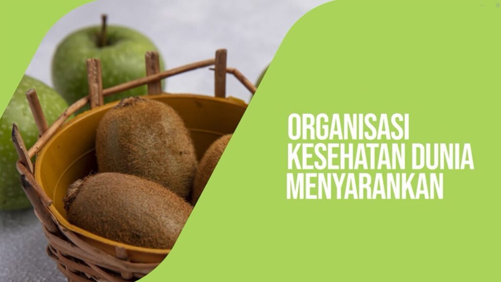 Organisasi Kesehatan Dunia menyarankan